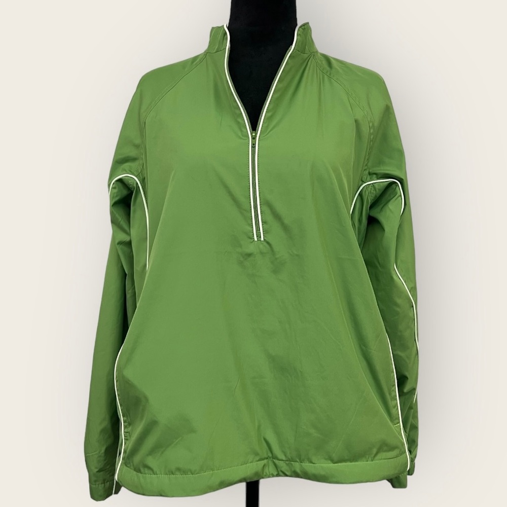 Sunice Weather Resistant Green Windbreaker Jacket Medium